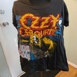 Ozzy silk screen vintage tee